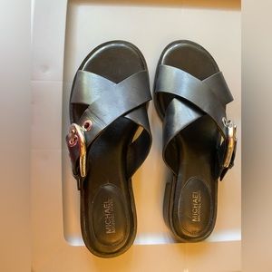 Michael Kors Leather Sandal